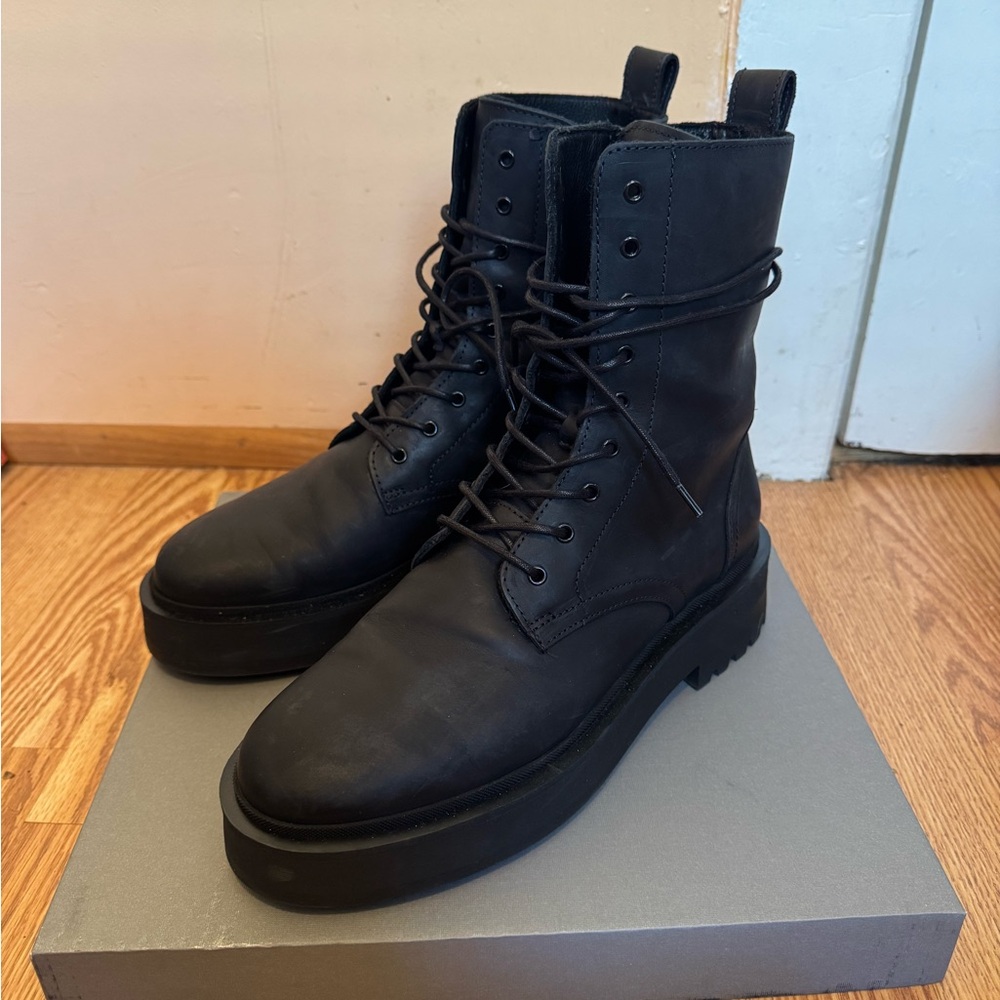 Thursday Boot Company Black Combat / Quest Boots 9.5